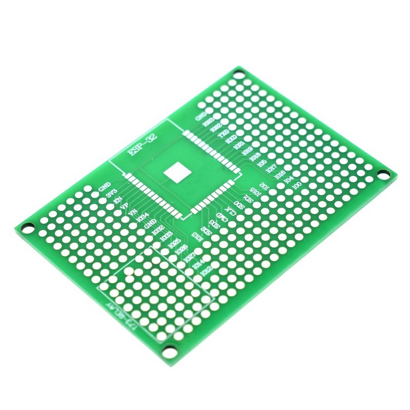 Esp8266 - 5x7CM dwustronnie prototypowa płytka drukowana płytka