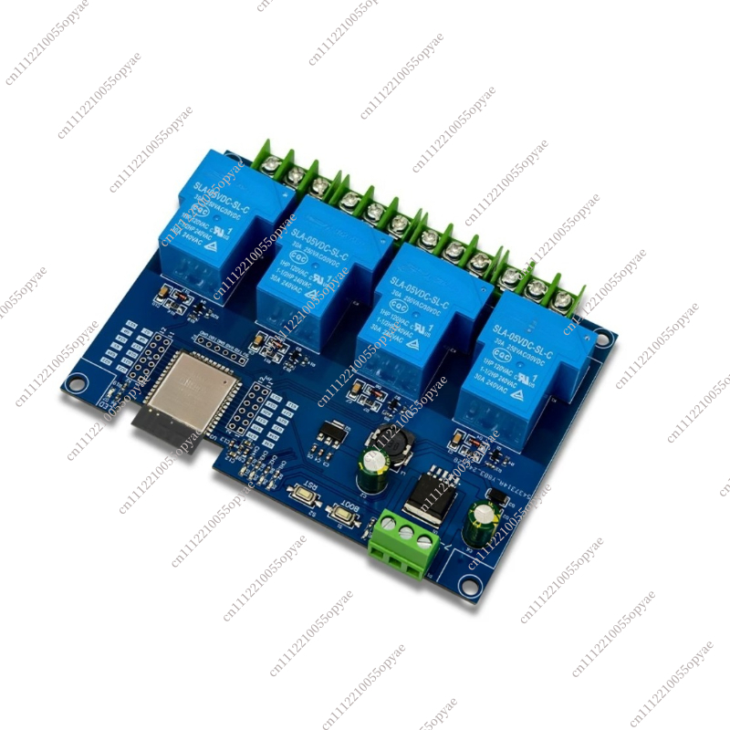 Esp32 Wifi Bluetooth Module - Płytka rozwojowa ESP32E, 4-kanałowy moduł przekaźnikowy