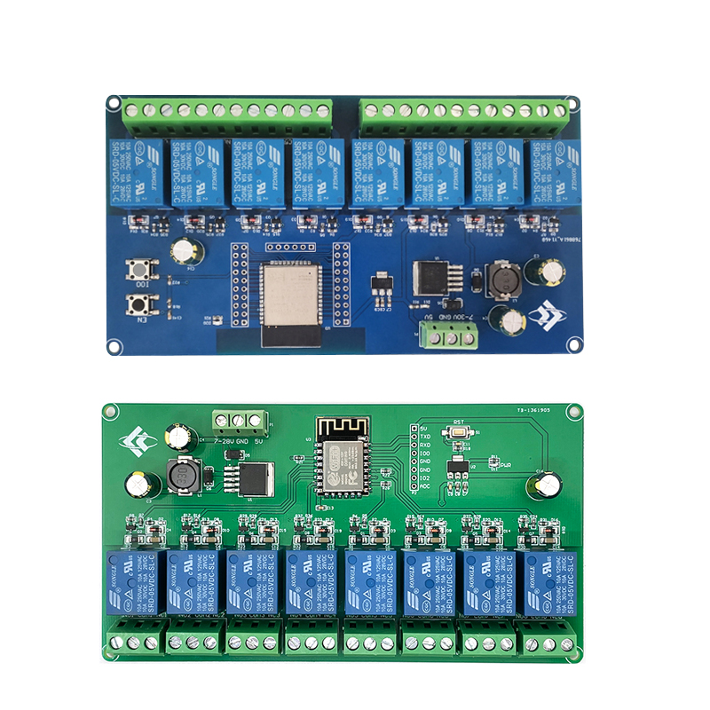 Espressif Esp32 - ESP8266 / ESP32 WIFI 8-kanałowy moduł