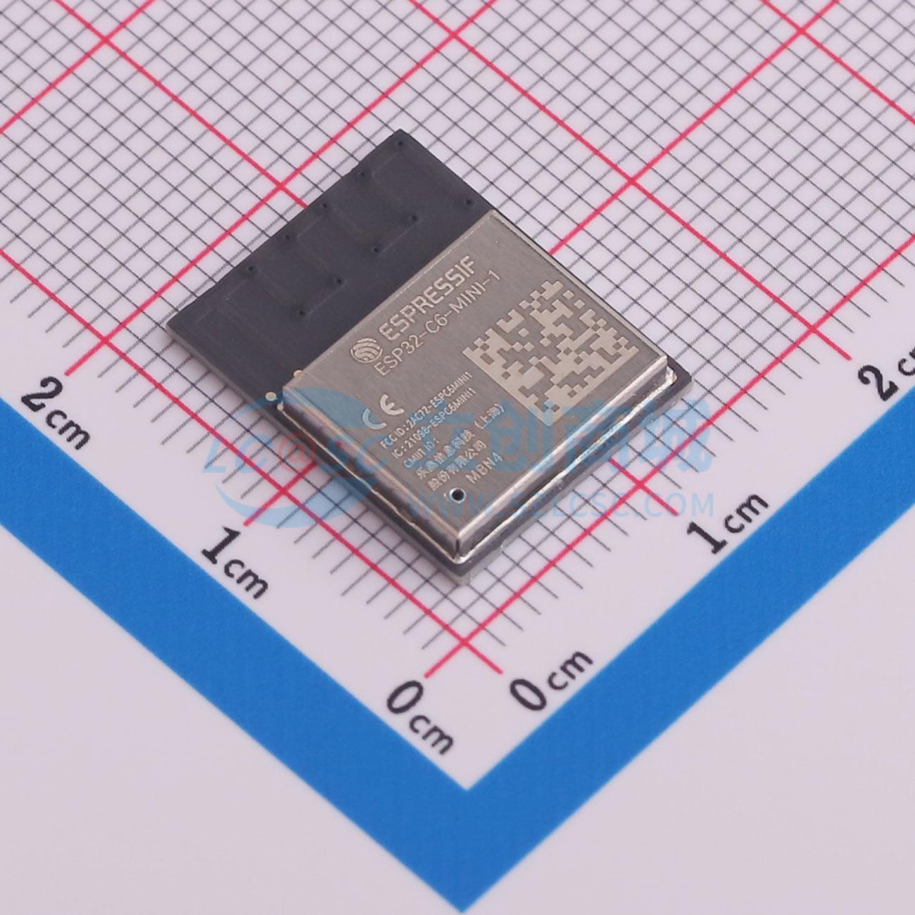 Esp32 C6 - 4 szt. ESP32-C6-MINI-1-N4 SMD-53P ESP32-C6FH4 I2C
