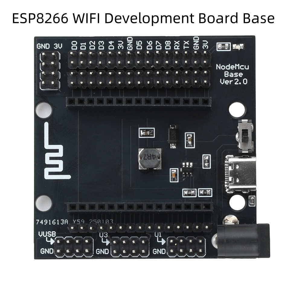 Esp8266 Nodemcu - Płytka bazowa NodeMcu ESP8266 do testowania