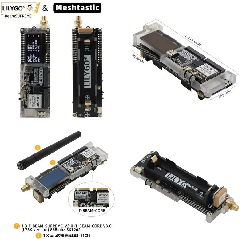 Esp32 S3 - dla modułu LILYGO T-Beam ESP32-S3 SX1262