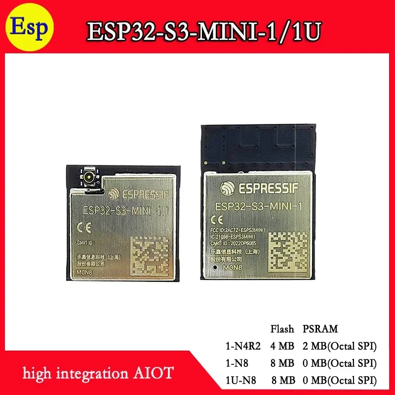 Espressif Esp32 - ESP32-S3-MINI-1U ESP32-S3-MINI-1 Espressif ESP32-S3 ESP32 S3