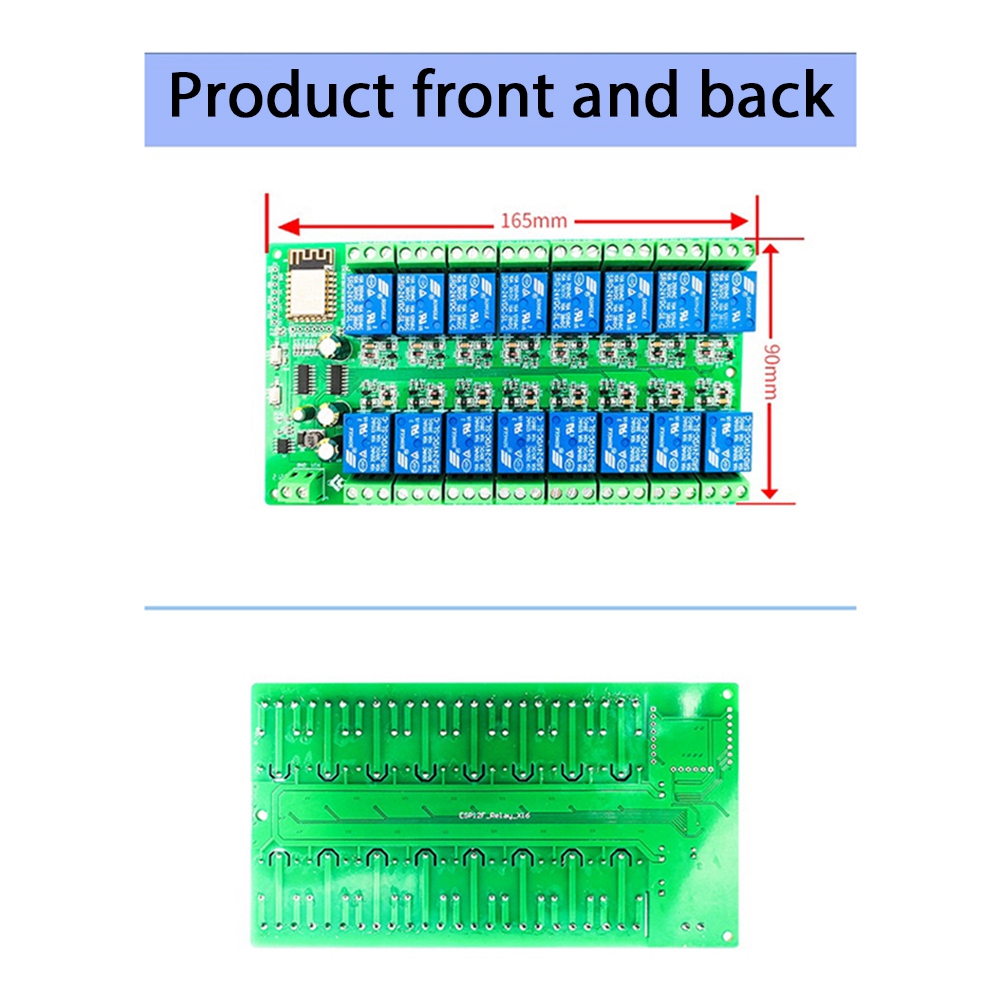 Esp8266 - Moduł przekaźnikowy B14C ESP8266 WIFI 16-kanałowy