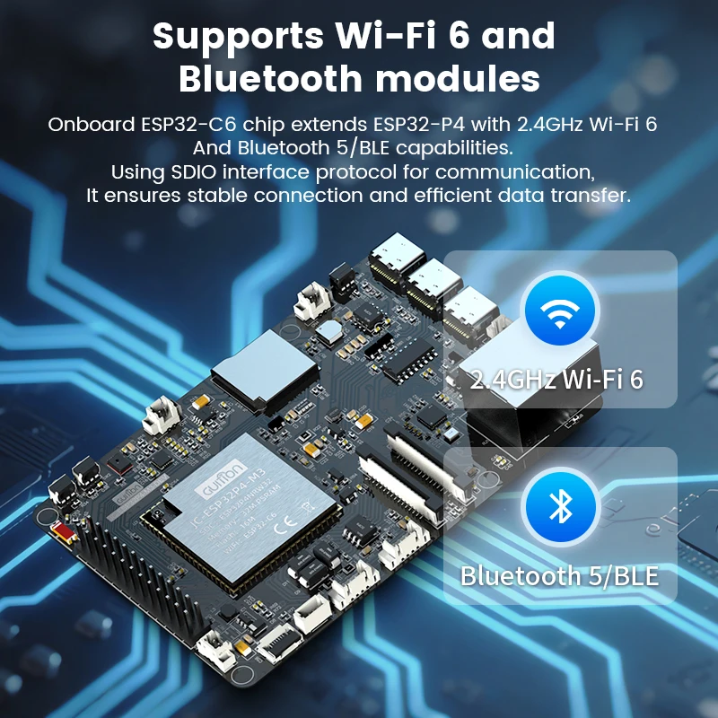 Płytka rozwojowa JC-ESP32P4-M3 – Esp32 C6 recenzja i cena