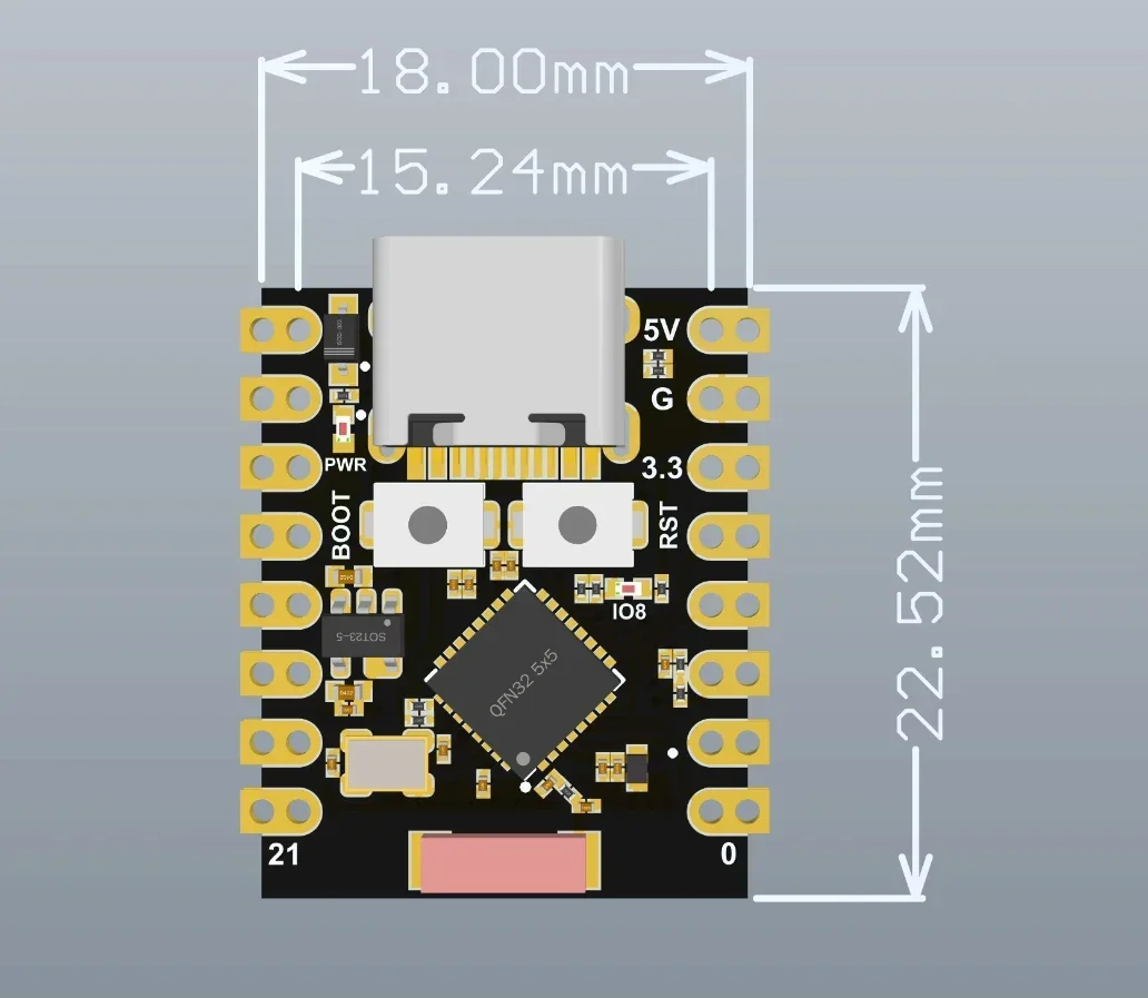 ESP32-C3 ESP32 Super Mini płyt – Esp32 C3 recenzja i cena