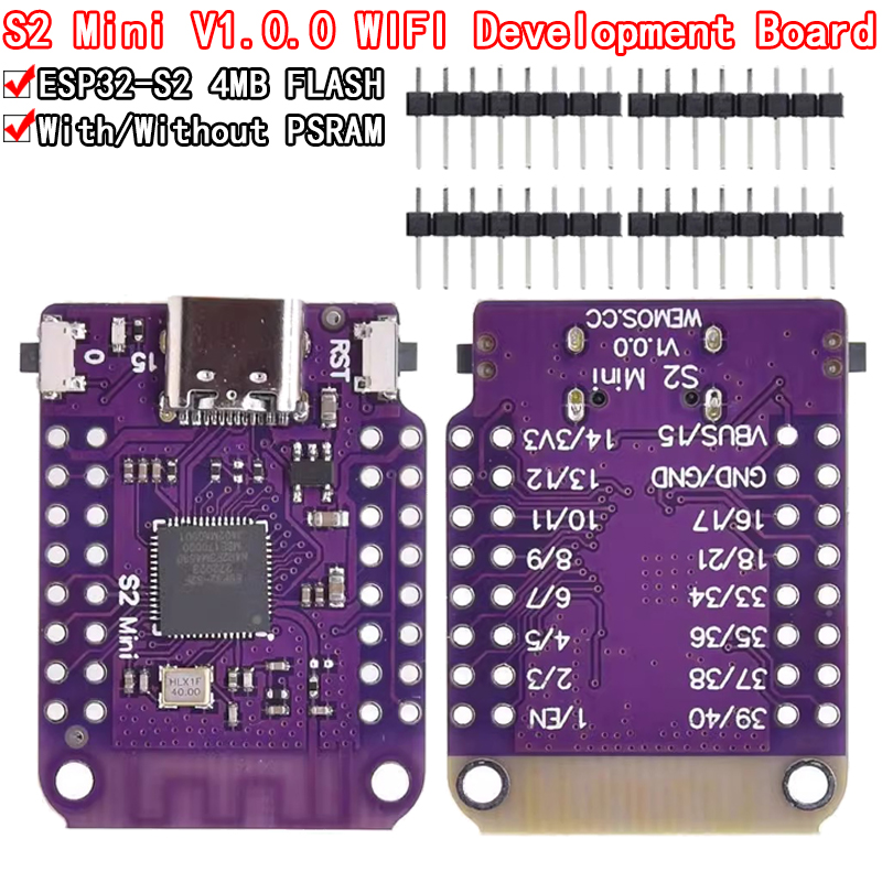 ESP32 S2 Mini V1.0.0 - LOLIN W – Esp32 S2 recenzja i cena