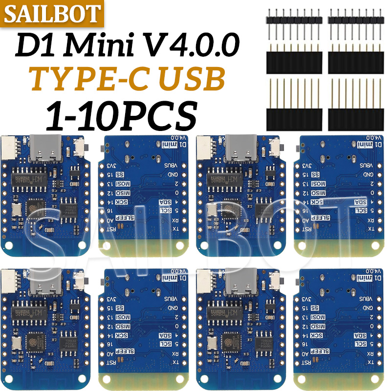1-10 sztuk WeMos D1 Mini ESP82 – Esp8266 Nodemcu recenzja i cena