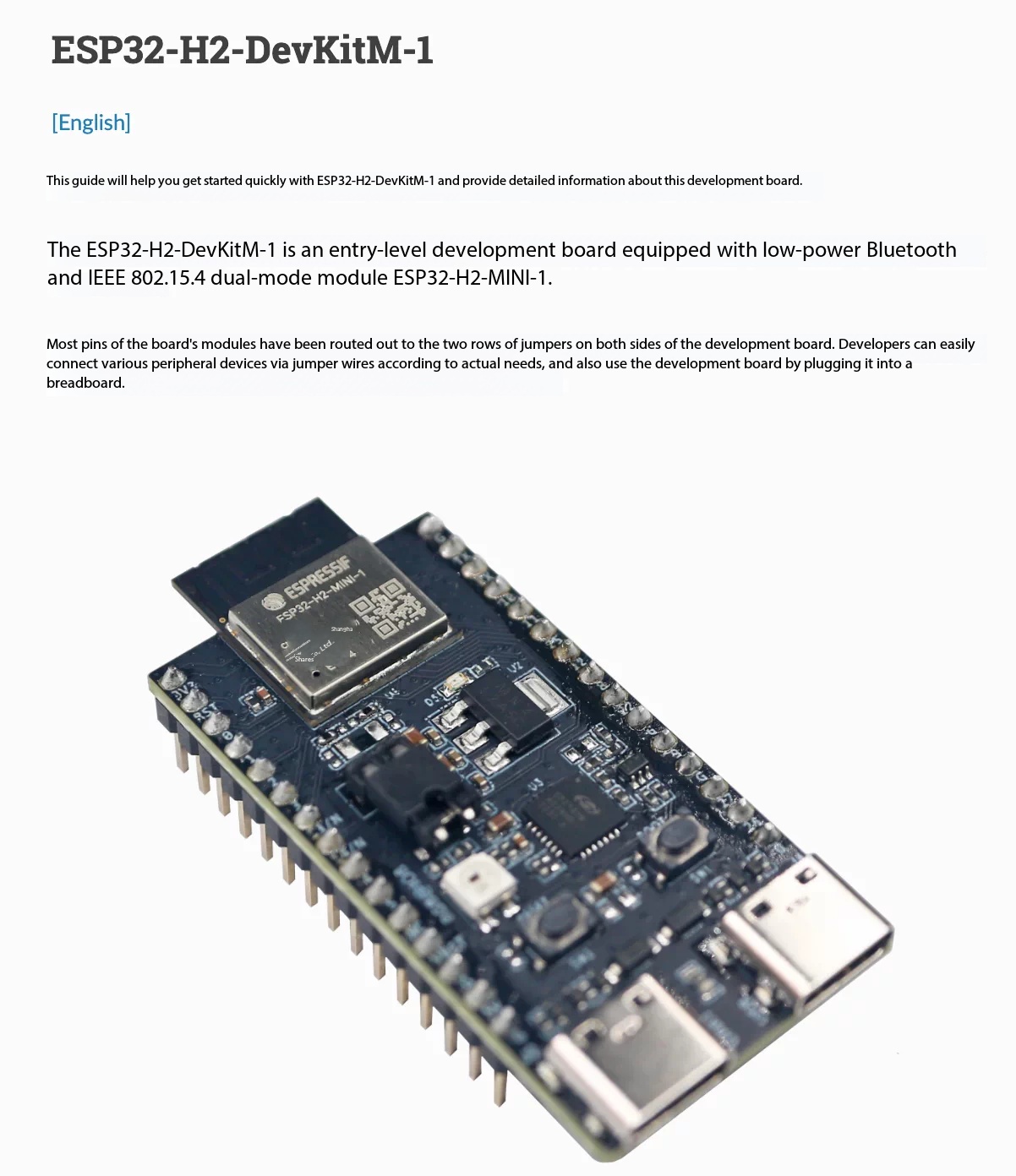 Espressif ESP32-H2-DevKitM-1 8 – Esp32 H2 recenzja i cena