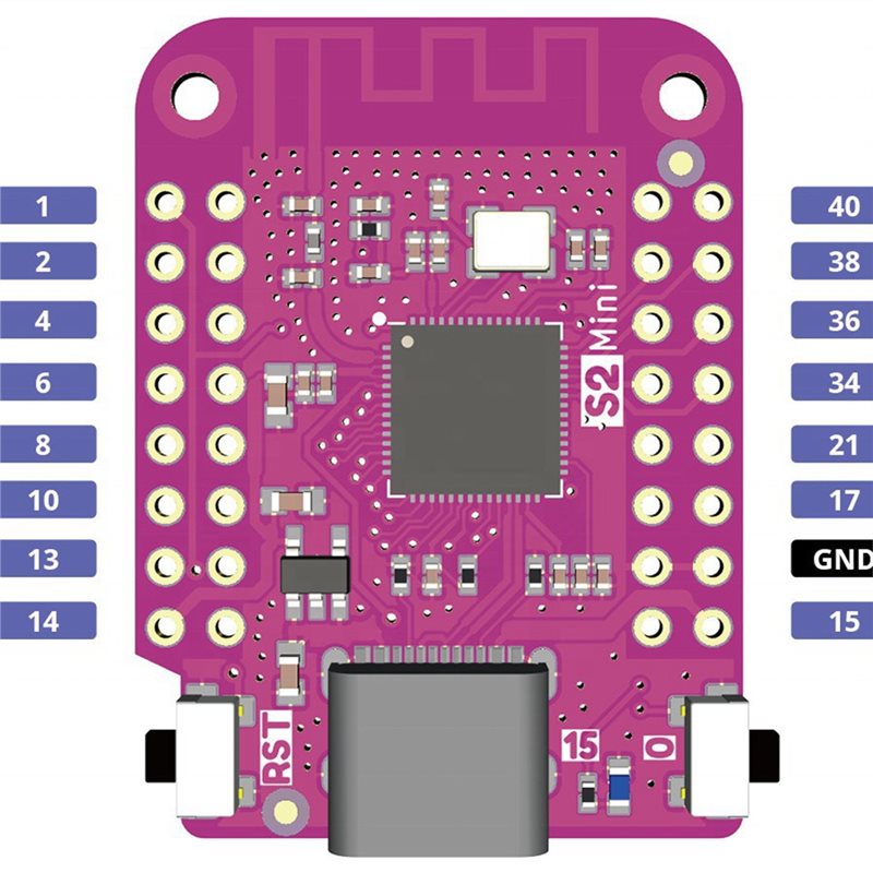 AAAEL-5PCS S2 Mini V1.0.0 Płyt – Esp32 S2 recenzja i cena