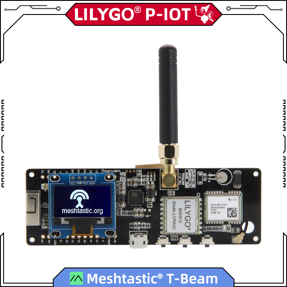 LILYGO® TTGO Meshtastic T-Beam – Espressif Esp32 recenzja i cena