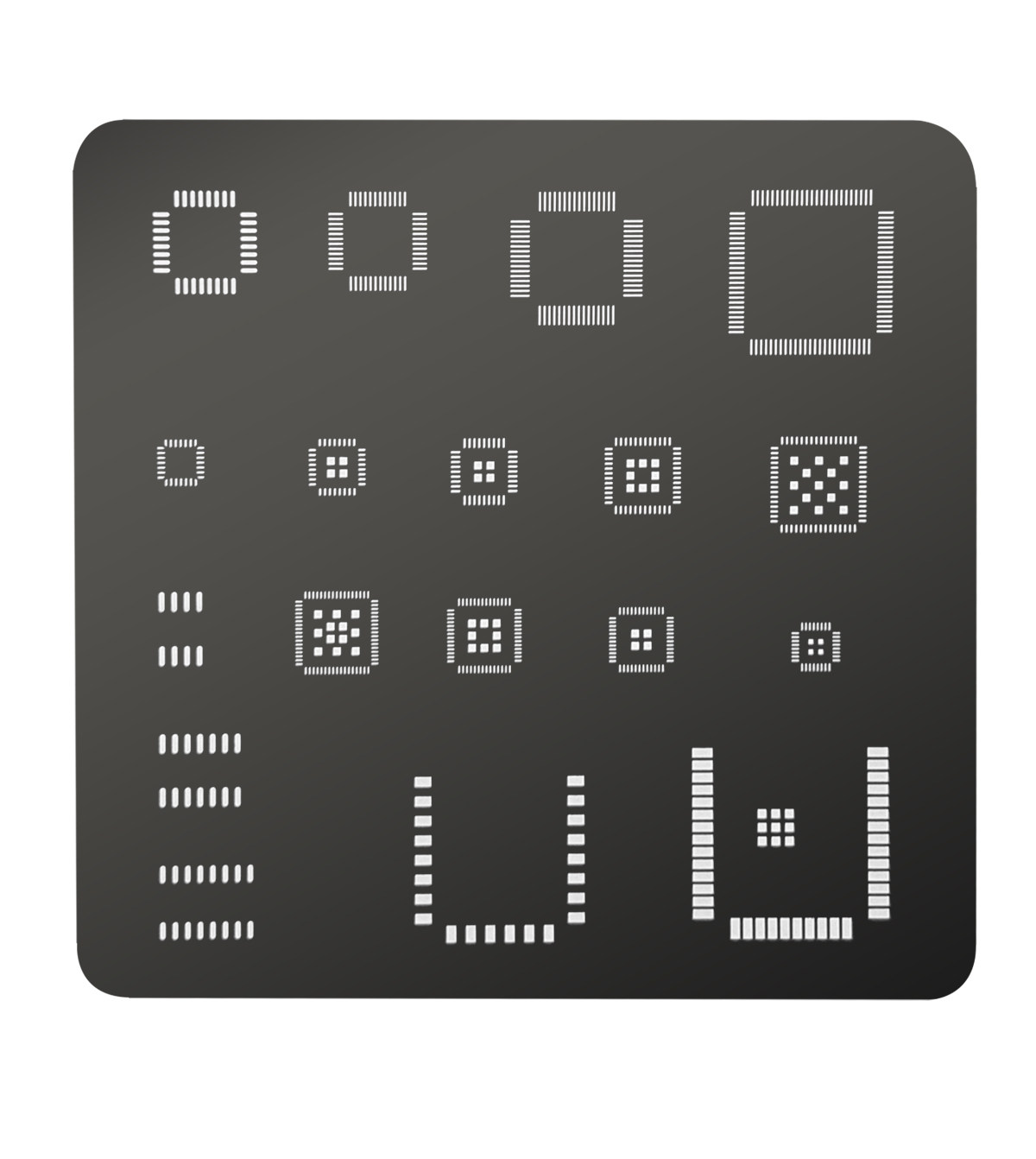 Uniwersalny szablon IC QFP QFN – Esp32 recenzja i cena