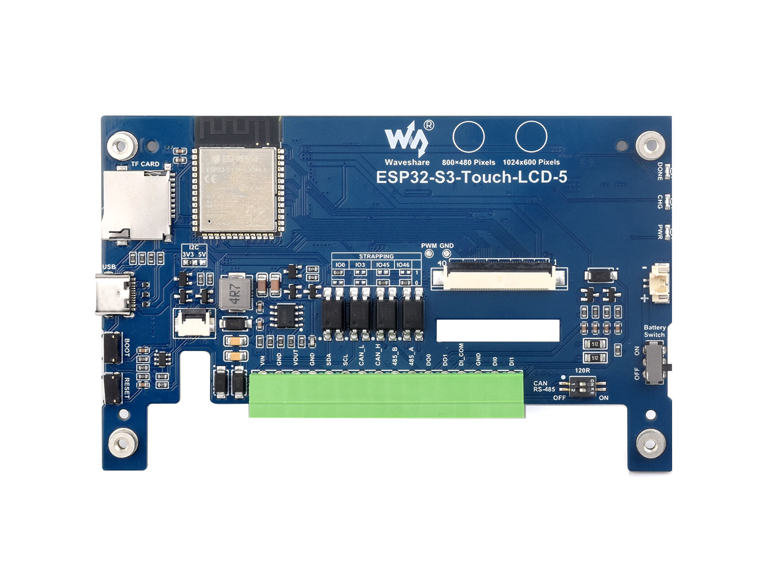 Waveshare ESP32-S3 5-calowa pł – Esp32 S3 recenzja i cena