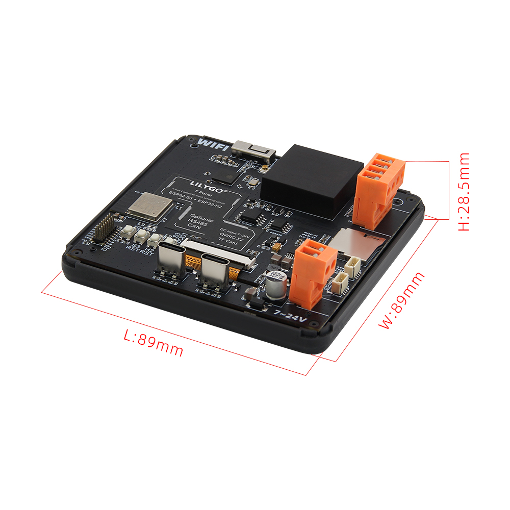 Płytka rozwojowa T-Panel-S3 z  – Esp32 H2 recenzja i cena