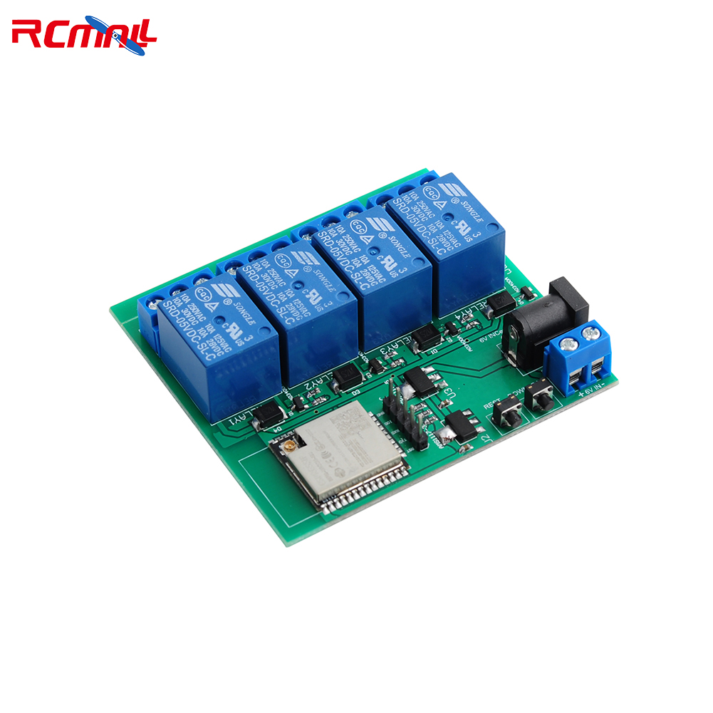 Moduł przekaźnikowy ESP32S 4CH – Espressif Esp32 recenzja i cena