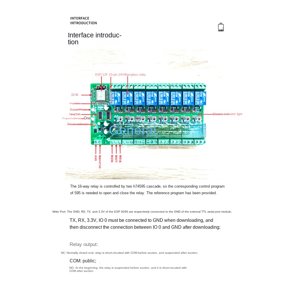 Moduł przekaźnikowy B14C ESP82 – Esp8266 recenzja i cena