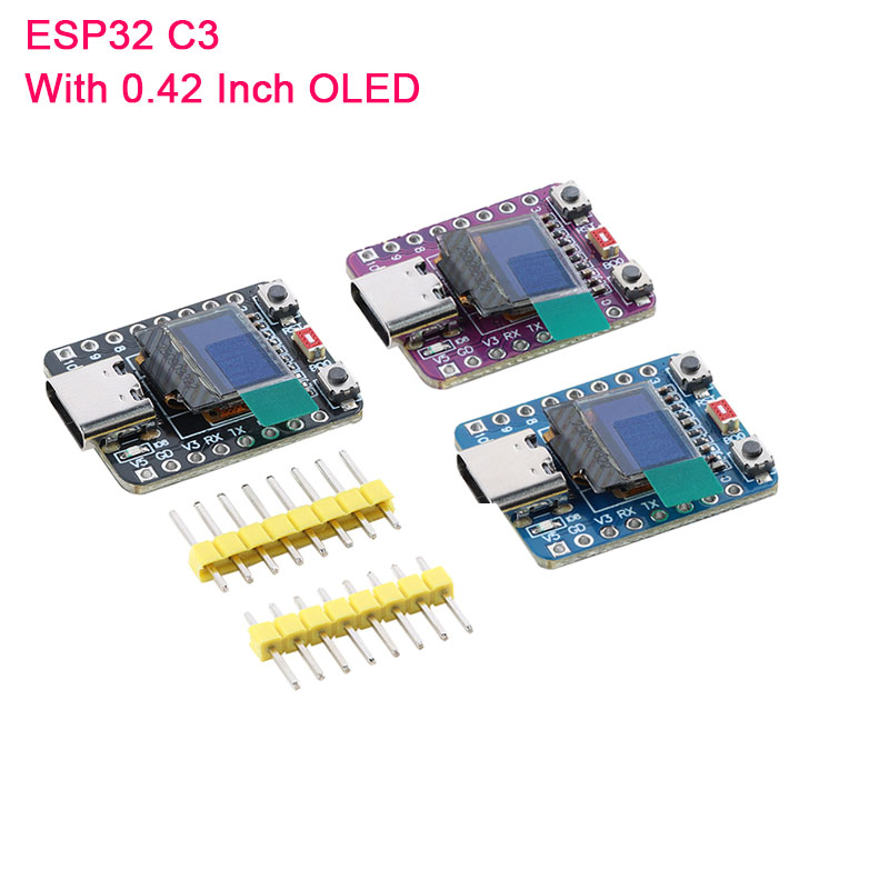 ESP32-C3 Ekran OLED 0,42 cala  – Esp32 C3 recenzja i cena