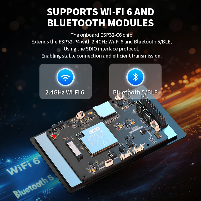 4,3-calowy ekran dotykowy IPS  – Esp32 C6 recenzja i cena