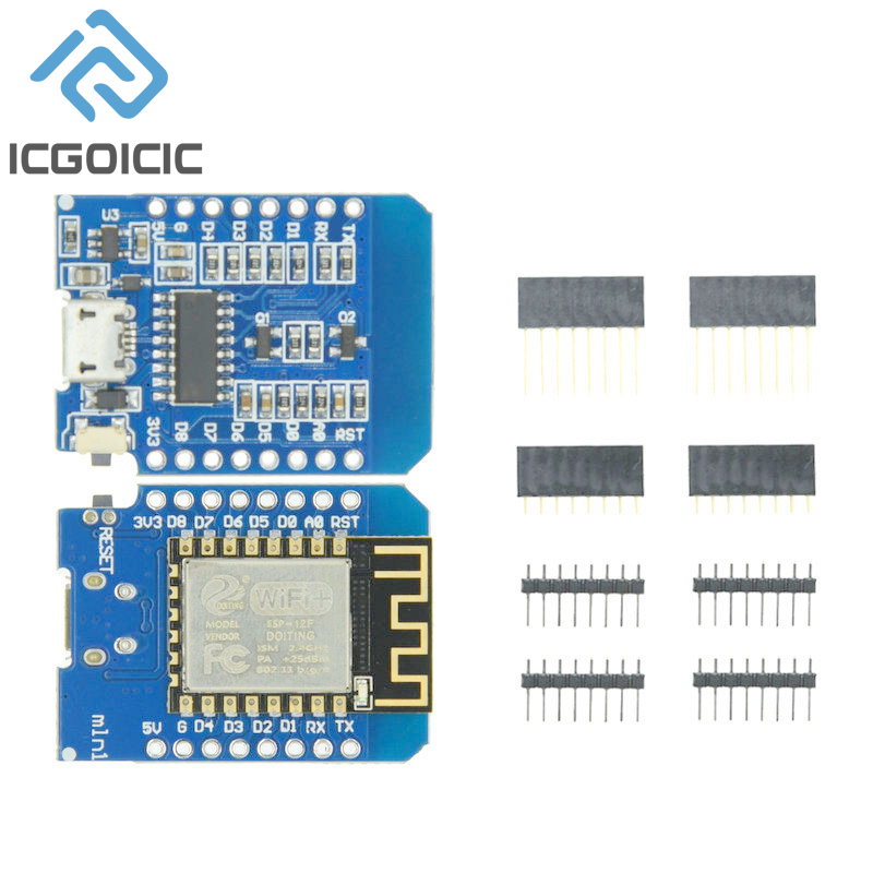 D1 Mini-Mini NodeMcu 4M bajtów – Esp8266 Nodemcu recenzja i cena