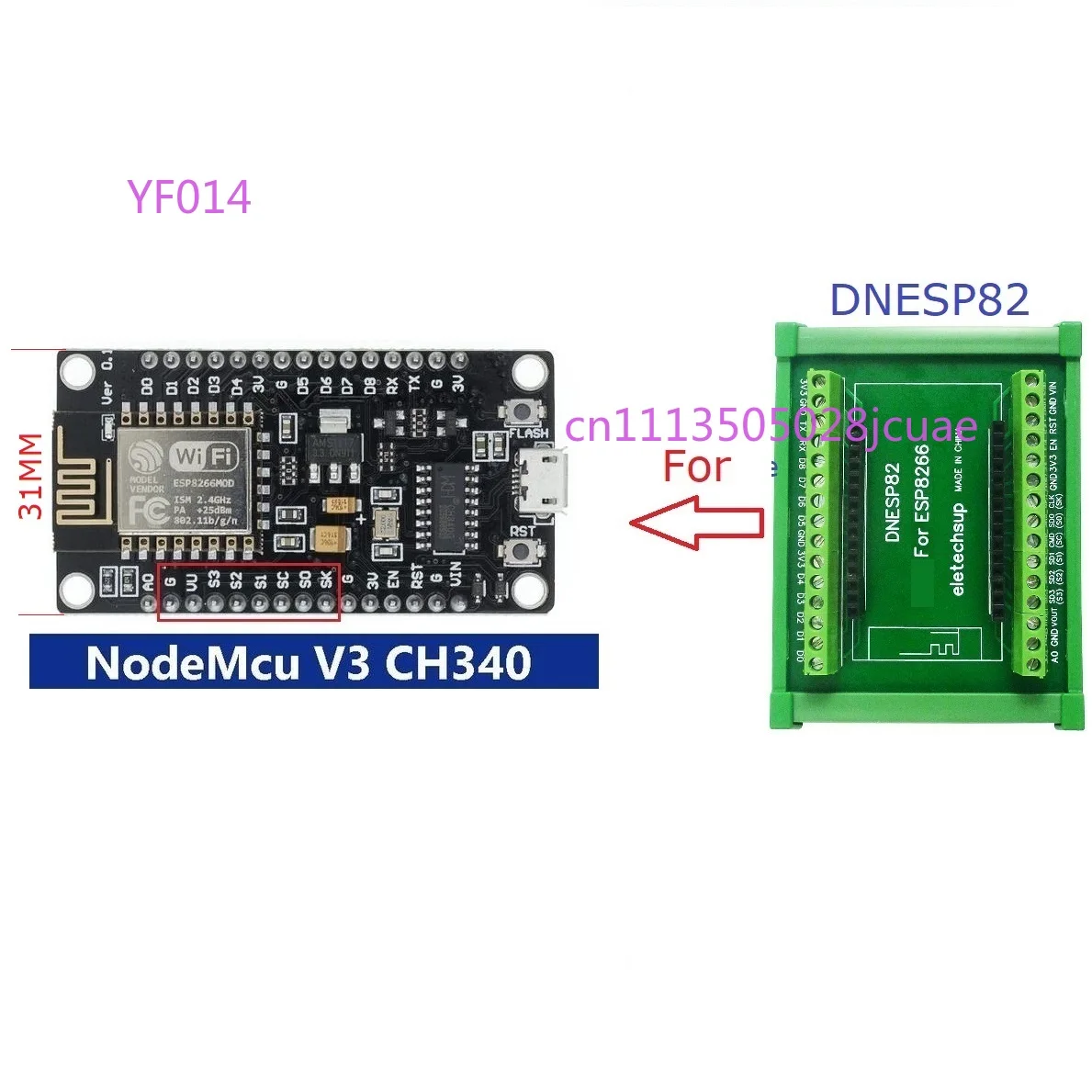 Moduł WiFi ESP8266 NodeMcu Kon – Esp8266 recenzja i cena