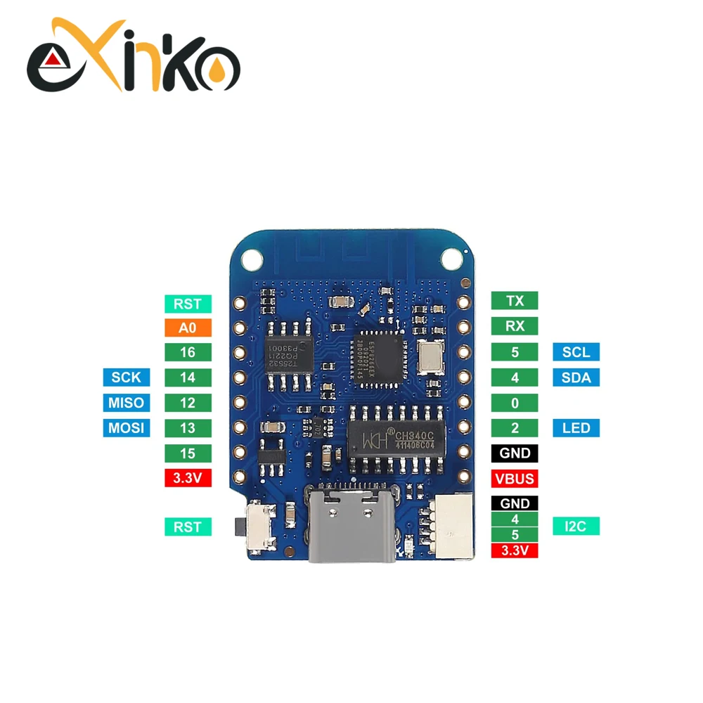 1/5/10 sztuk WeMos D1 Mini ESP – Esp8266 Nodemcu recenzja i cena