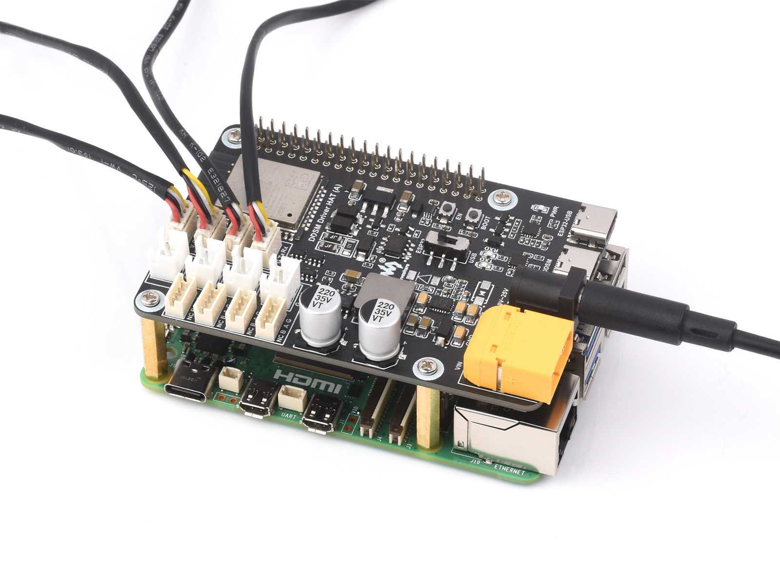 Płytka sterownika serwomotorów – Esp32 Uart Module recenzja i cena
