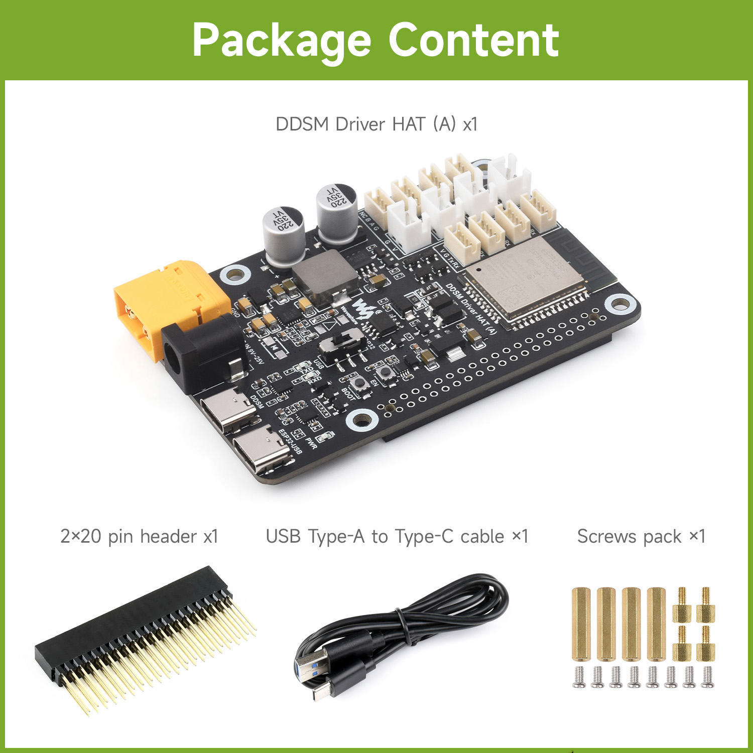 Płytka sterownika serwomotorów – Esp32 Uart Module recenzja i cena